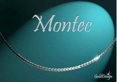  Montec - náramek stříbřený
